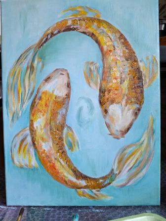 Интерьер, картины