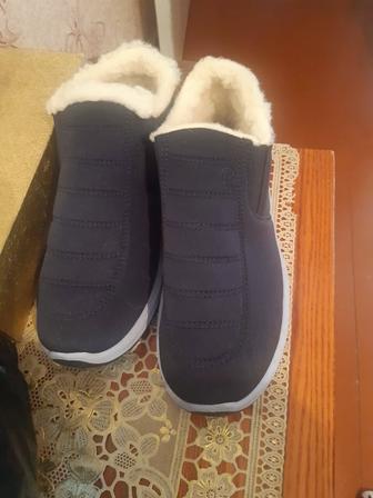 Туфли утепленные мужские