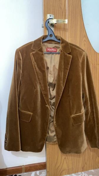 MaxMara костюм брюки золотистый хлопковый