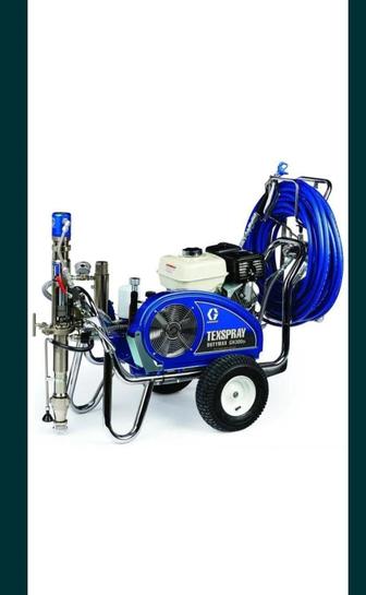 Покраска аппаратом и вручную до 2000-3000м2 в день!