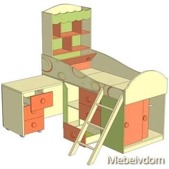 Кровать-чердак