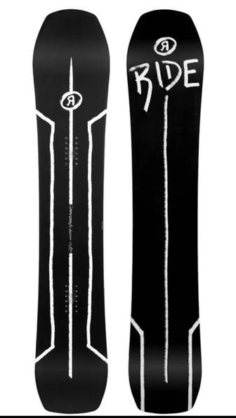 Сноуборд Ride Smokescreen 12G0024.1 2022 155 см черный