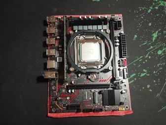 Комплект на Xeon (x79) материнская плата, процессор, оперативная память.