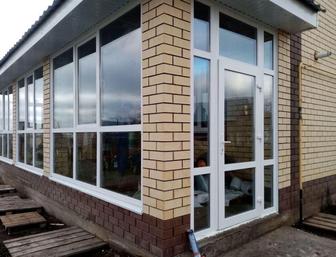 Изготовление пластиковых окон и дверей, витражи и балконы