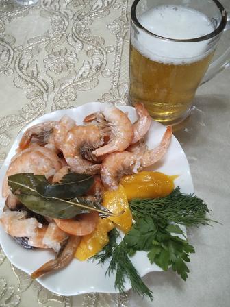 Продам креветки , очень большие