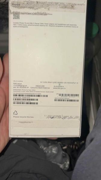 Айфон 16 100акб