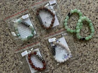 Браслеты бусины дзи