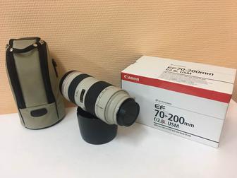 Canon EF 70 200 mm f/2,8 L IS USM.