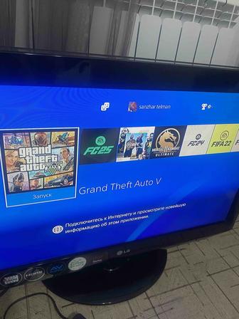 Playstation 4 в хорошем состоянии с fifa 25