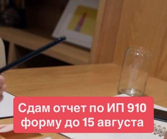 Сдам отчет ИП 910 форму
