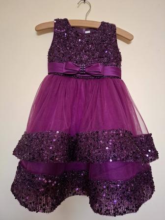 Платье праздничное для девочки 98 см