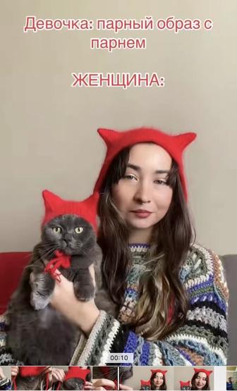 Вяжу коточепчики под ваш размер.