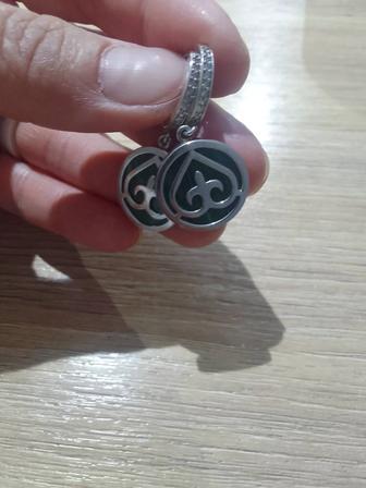 Серьги серебро