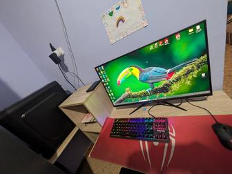 Игровой системный блок в комплекте