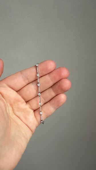 Продам браслет из белого золота