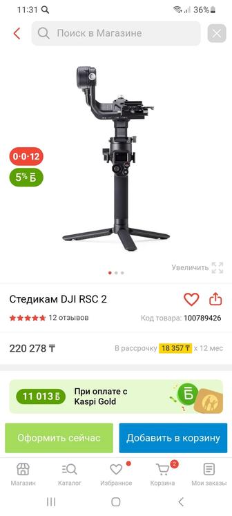 Стедикам новый RSC 2