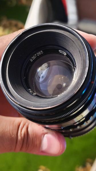 Объектив Гелиос (Helios) 44-2 Sony E пeереходник