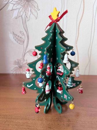 Деревянная ёлка IKEA