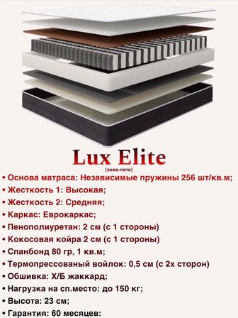 Матрасы от32000 за двухместный
