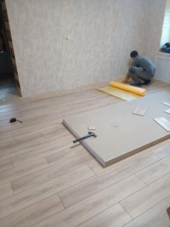 Укладка ламината кв 1000