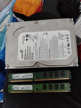 Продам срочно жёсткий 160гб и озу длр3 8гб
