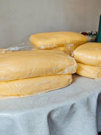 САРЫ МАЙ ауылда жасалған / Натуральное домашнее МАСЛО с фермы