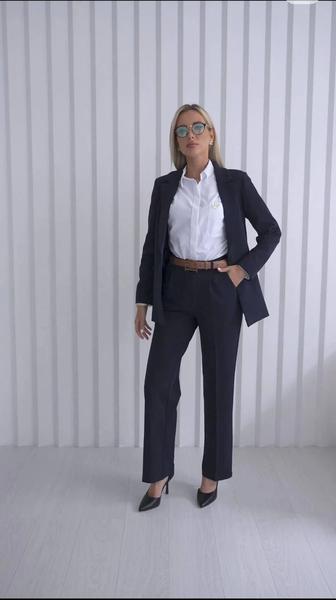 Костюм брючный деловой в офис и для школ