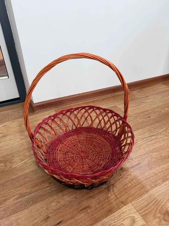 Плетенная корзина (коричневая)