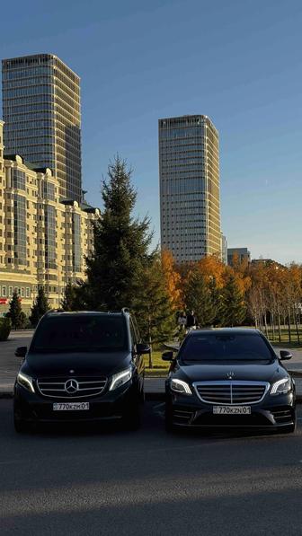 Аренда авто, минивэна V class viano vito, w222, w223, camry, sprinter