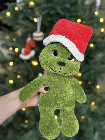Гринч игрушка ручной работы