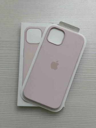 Чехол iPhone 13 Silicone Case with MagSafe Chalk Pink