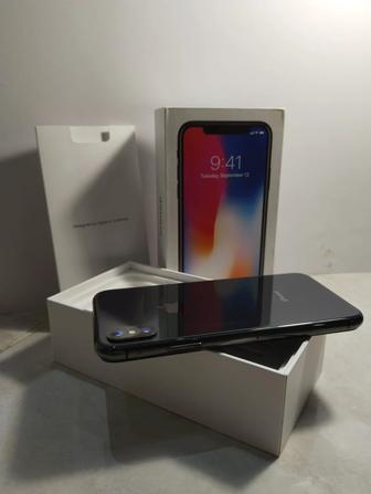 Продам IPhone X 256 gb. Есть все инструкция, блок питания, коробка,телефо.