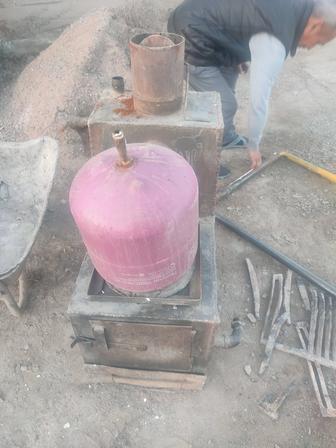 Печь САПОГ с готовыми трубами(комплект)