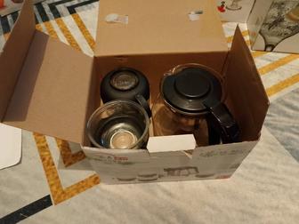 чайник,стаканы