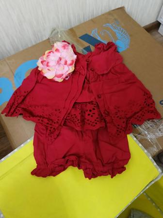 Вещи для девочек, кофта ползунки