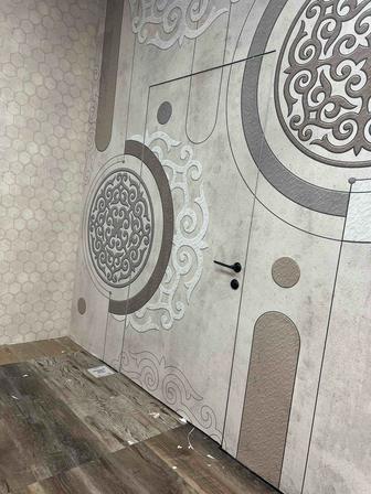 Поклейка обоев