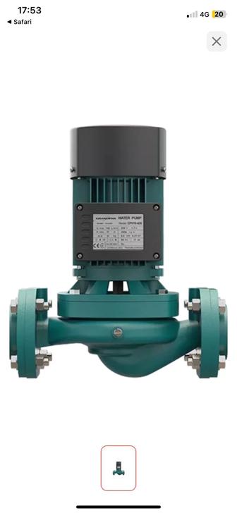 Насос циркуляционный grandfar cphs 220-40f