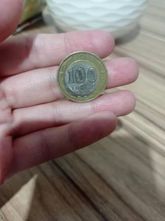 Продам монету 100 тенге с дефектом