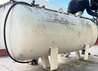 Установка монтаж газгольдера
