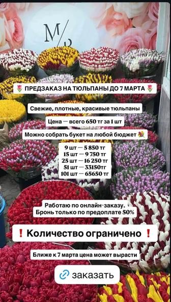 Тюльпаны оптом и в розницу