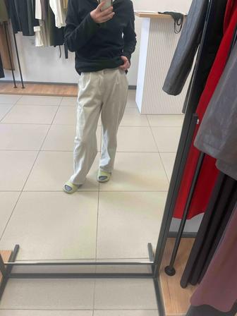 Срочно продам брюки утепленные бежевый