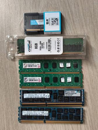 Оперативная память DDR3/DDR4/DDR5 8GB/16GB