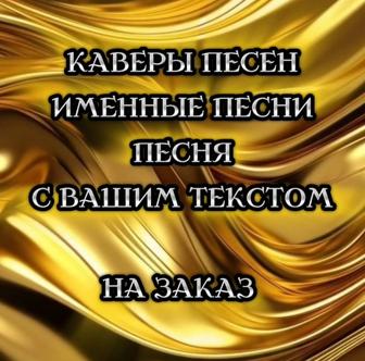 Каверы на песни. С Вашим текстом или создам текст.