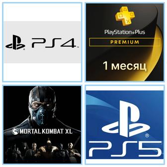 PS Plus Подписка Покупка игр PS4 PS5 ПК Игры PSN