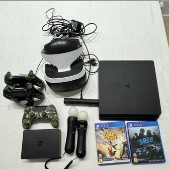 PlayStation 4 VR очки джойстики игры