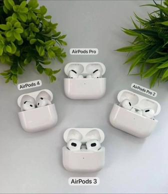 AirPods 2 / 3 / 4 / Pro 2 / Premium 1в1 / Чехол в подарок / Гарантия