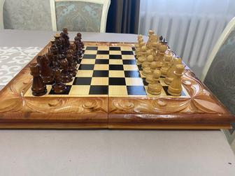 Продам комплект шахмат(шашки)