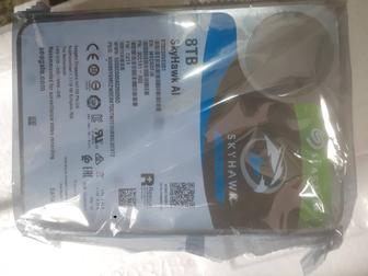 Продам новые жесткие диски на 8ТБ Seagate SkyHawk Al ST8000VE001