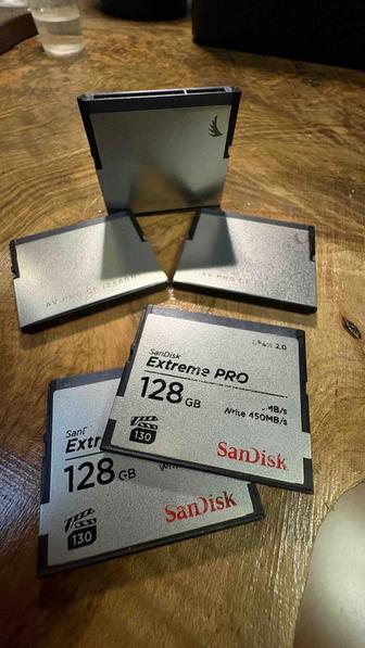 Флеш-карты cFast Sandisk Extreme Pro 128GB и 256GB