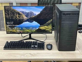 Продам Компьютер Core i3, DDR -8gb, SSD 240gb, монитор 24 дюймов 75 Гц.